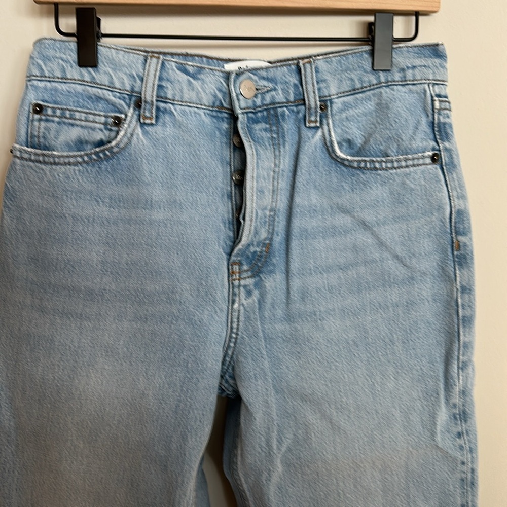 Reformation Cynthia High Rise Straight Leg Jeans - Picture 5 of 12